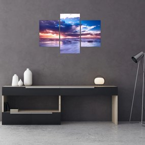 Tablou - Apus de soare la mare (90x60 cm)
