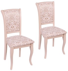Set 2 scaune dining din lemn de fag Premier, Bej/Regent 03