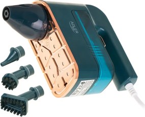 Aparat multifunctional de curatare cu aburi Adler AD 7050, 1200 W, 22ml/min, Rezistenta apa IPX4, 0.120 L, Accesorii, Verde