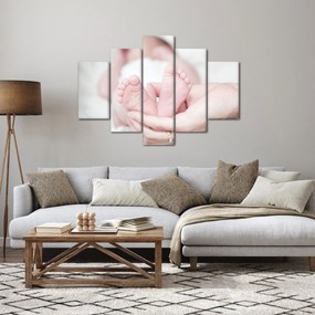 Tablou cu piciorușele de copilaș (150x105 cm)
