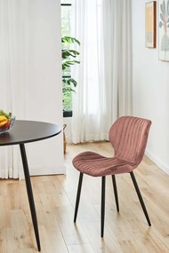 Scaun de sufragerie Saira II (roz închis). 1071246