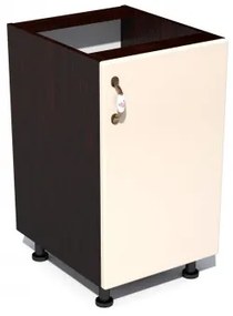 Corp inferior 50 cu 1 usa Zebra MDF vanilie simplu