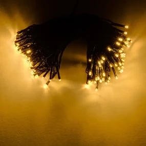 decoLED LED șirag luminos - 40 m, 200 LED alb cald