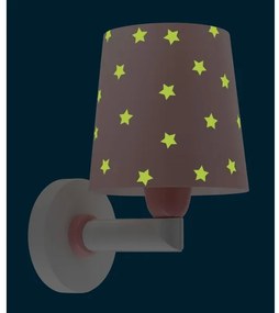 Aplică pentru copii STAR LIGHT 1xE27/60W/230V roz Dalber 82219S