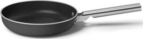 Tigaie SMEG FPF2002BLM, 1,5 l, Ø20 cm, Acoperire ceramica antiaderenta, Pana la 250°C, Fara PFAS, Inductie, Negru