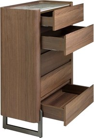 Dulapior 5 sertare deosebit design LUX Walnut-Marble