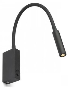 Veioză LED flexibilă de perete RED-Design Rendl-R12945 EKE LED/3W/230V negru