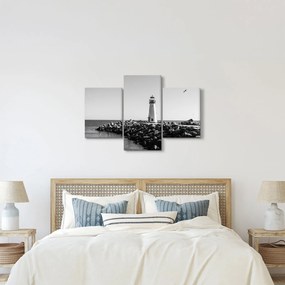 Tablou - Far de pe coastă, Santa Cruz, California (90x60 cm)
