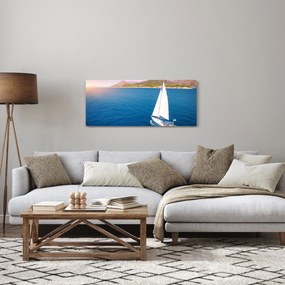 Tablou - Excursie cu navă (120x50 cm)