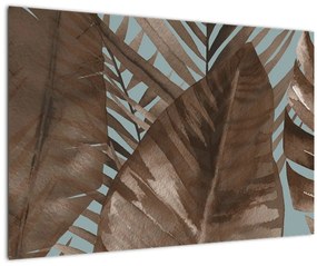 Tablou - Frunze de palmier acvarel (90x60 cm)