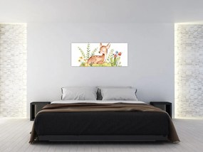 Tablou - Micuțul cerb (120x50 cm)