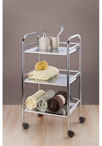 WENKO Cărucior EXCLUSIVE, 41 x 75 cm, crom lucios - 12285100