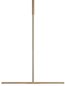 Plafonieră aurie LED 74x17 cm Omni – UMAGE