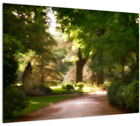 Tablou cu parc (70x50 cm)