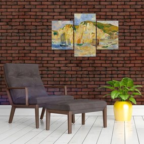 Tablou - Auguste Renoir, Sea and Cliffs, reproducere (90x60 cm)