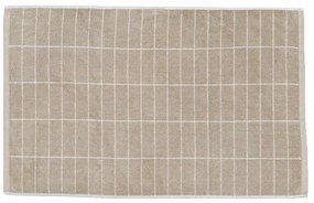Covoraș de baie bej 50x80 cm Tile Stone – Mette Ditmer Denmark