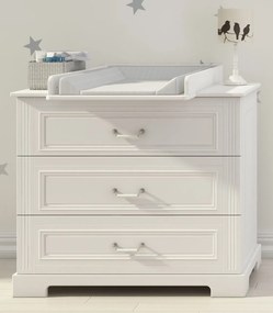 Comoda eleganta Ines alba L102 cm
