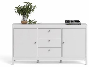 Tvilum Bufet alb cu 3 sertare SALOMO