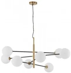 Suspensie moderna 8 becuri G9 Vitra 9143308 Nova Luce