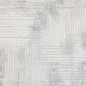 Covor Modern Living, Dormitor Dreptunghiular Porto 0572A Gri (Alege dimensiunea: 80 x 150)