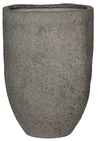 Ghiveci Mt. Hayes, diorit gri, dimensiuni multiple - Ghivece de ceramică mărimea: L - ⌀ 52, h. 75 cm