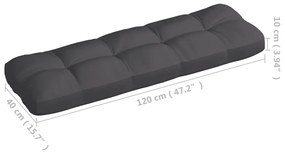 Perne pentru canapea din paleti, 7 buc., antracit 7, Antracit