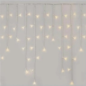 Ghirlandă LED de exterior 300 LED, 8 moduri, 10 m, IP44, alb cald + telecomandă