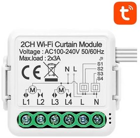 Modul inteligent comutator jaluzele WiFi N-CSM01-2 TUYA Avatto