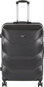 Valiză mare TravelLux Max cu hardtop 50x78x30 cm neagră