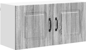 vidaXL Dulap de bucătărie Kalmar Gri Sonoma 80 x 31 x 40 cm