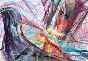 Fototapet - Abstarcție colorată (152,5x104 cm)