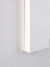 Aplica LED pentru baie cu protectie IP44 SELINE alba L-60cm