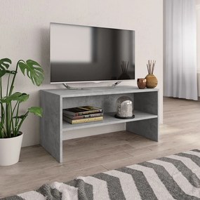 800058 vidaXL Comodă TV, gri beton, 80x40x40 cm, PAL