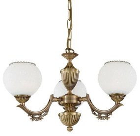 Candelabru din alama cu 3 brate design italian 8650