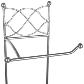 Suport hârtie igienică, metal/argintiu, BRIZO