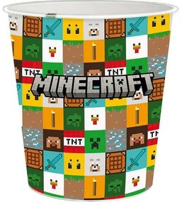 Stor Coș de gunoi Minecraft 5 l, diametru 21 cm