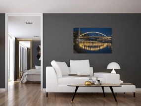 Tablou cu făntână arteziană (90x60 cm)