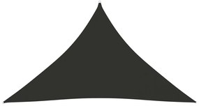 Parasolar, antracit, 5x5x6 m, tesatura oxford, triunghiular