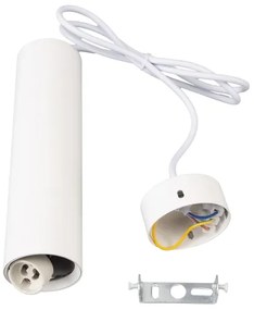 Brilagi - Lustră LED reglabilă pe cablu SELE 1xGU10/6,5W/230V albă