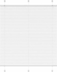 vidaXL Jaluzea plisată alb 120x150 cm Lățime țesătură 119,4 cm