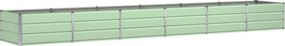 vidaXL Jardinieră Verde 480 x 80 x 45 cm Oțel