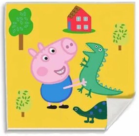 Purcelușa Peppa Prosop De Mână Magic Dino, Prosop De Față, 30x30cm