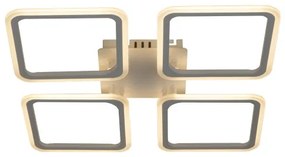 Plafonieră LED dimabilă, 95 W, 230 V, 3000-6500 K + telecomandă