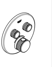 GROHE 29119000 - Termostat GROHTHERM SMARTCONTROL crom lucios