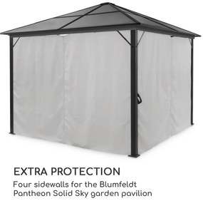 Pantheon Solid Sky Ambient Solar, pavilion, 3 × 3 m, iluminat solar