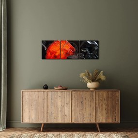 Tablou - Mineral strălucitor (cu ceas) (90x30 cm)