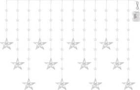 Ghirlandă LED pentru exterior 120xLED/8 funcții 3xAA 1,7 m IP44 alb rece