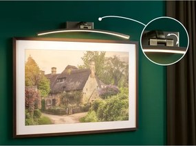 Paulmann 95561 - Lampă pentru tablouri BENTO LED/10W, 230V, 50 cm, alamă