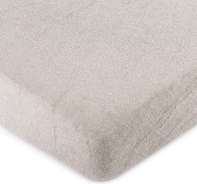 Cearșaf de pat 4Home, din bumbac fin, gri, 90 x 200 cm, 90 x 200 cm