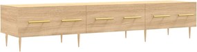 vidaXL Dulap TV, stejar sonoma, 150x36x30 cm, lemn prelucrat